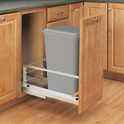 Featured Product: Rev-a-Shelf Trash Pullout - HWI Custom Interiors