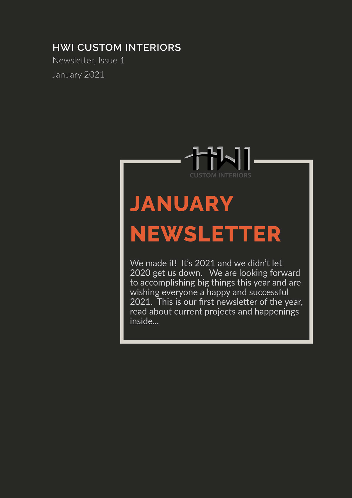 Featured image for “January 2021 Newsletter”