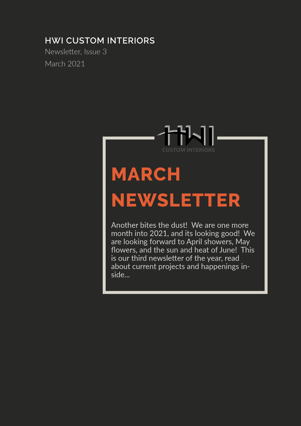 Featured image for “March 2021 Newsletter”