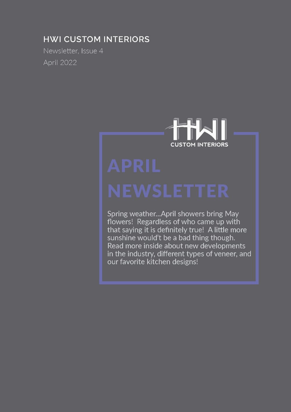 Featured image for “April 2022 Newsletter”