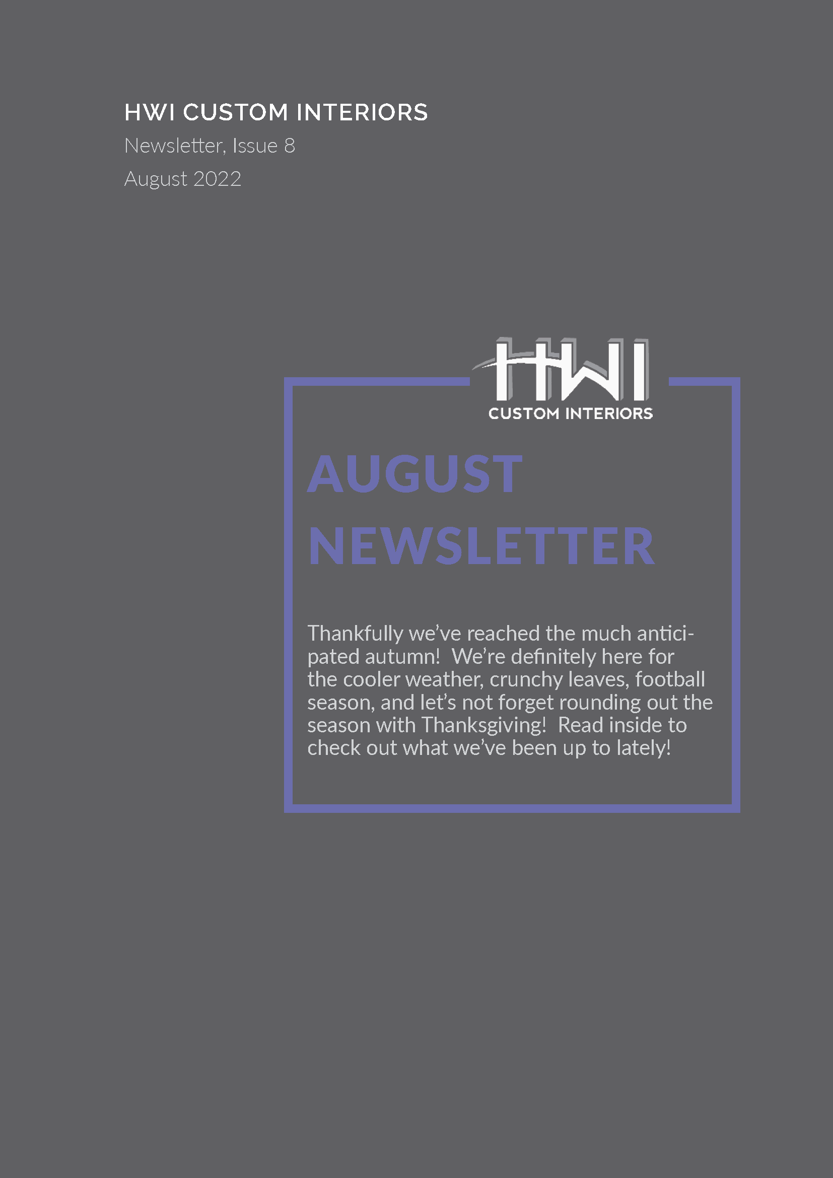 Featured image for “August 2022 Newsletter”