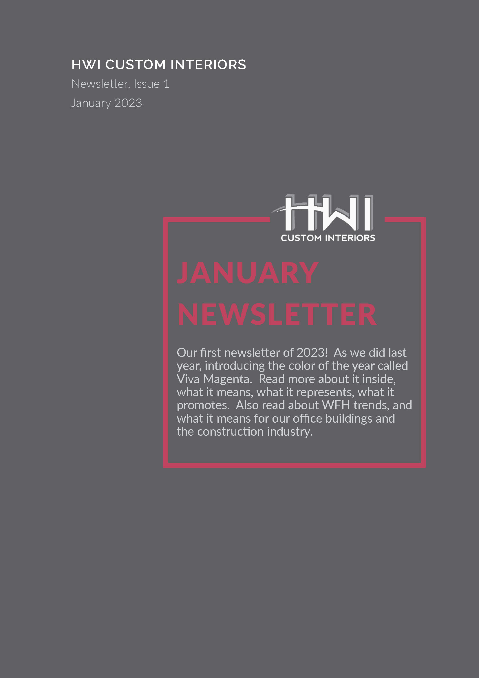 Featured image for “January 2023 Newsletter”